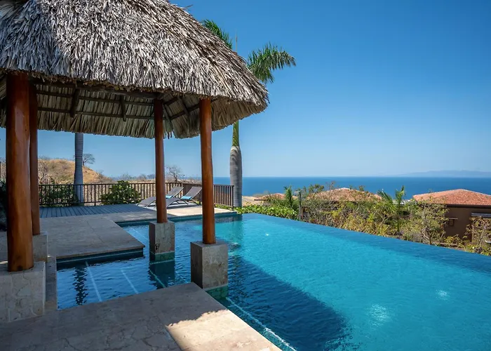 Ocean-View Ocotal Villa, Balcony & Pool * Playa Ocotal